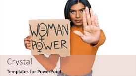  Presentation with transgender - Presentation with young-latin-transsexual-transgender-woman background and a coral colored foreground