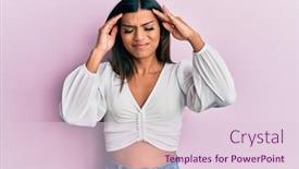  Presentation with transgender - Presentation enhanced with young-latin-transsexual-transgender-woman background and a lemonade colored foreground