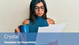  Presentation with transgender - Presentation having young-latin-transsexual-transgender-woman background and a teal colored foreground