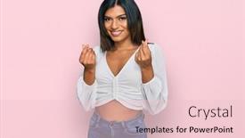  Presentation with transgender - Cool new presentation theme with young-latin-transsexual-transgender-woman backdrop and a lemonade colored foreground