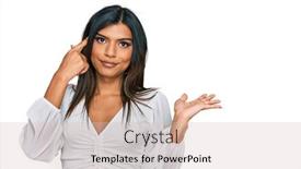  Presentation with transgender - Beautiful PPT theme featuring young-latin-transsexual-transgender-woman backdrop and a lemonade colored foreground