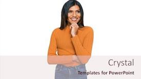  Presentation with transgender - Colorful slide set enhanced with young-latin-transsexual-transgender-woman backdrop and a lemonade colored foreground