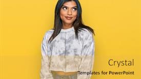  Presentation with transgender - Amazing slides having young-latin-transsexual-transgender-woman backdrop and a yellow colored foreground