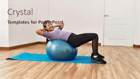  Presentation with exercise sport - 