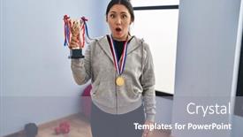  Presentation with trophy - 