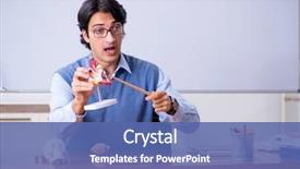  Presentation with anatomy - Amazing slide set having young lecturer teacher teaching anatomy backdrop and a ocean colored foreground