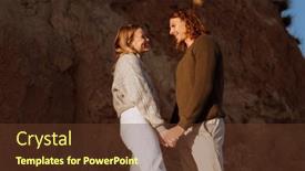  Presentation with beach rocks - 