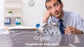  Presentation with unhappy - Beautiful presentation featuring young-male-businessman-employee-unhappy backdrop and a gray colored foreground