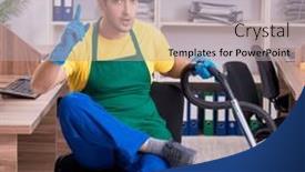  Presentation with office cleaning - 