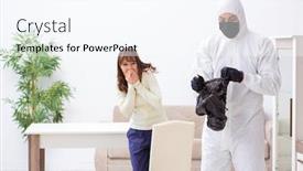  Presentation with contractor - Cool new theme with young-male-contractor-exterminating-snakes backdrop and a cool aqua colored foreground