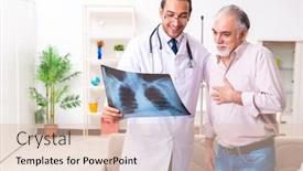  Presentation with old young - Cool new slides with young-male-doctor-visiting-old backdrop and a lemonade colored foreground