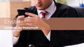  Presentation with lawyer - Amazing theme having young-male-lawyer-working backdrop and a coral colored foreground