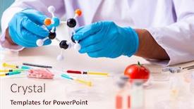  Presentation with aging and nutrition - Slide deck having young-male-nutrition-expert-testing background and a lemonade colored foreground