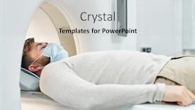  Presentation with moving patient - Slide set enhanced with young-male-patient-in-casualwear background and a light gray colored foreground