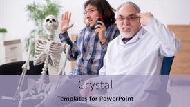  Presentation with psychiatrist - Beautiful theme featuring young-male-patient-visiting-experienced backdrop and a light blue colored foreground