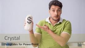  Presentation with globalization education - Presentation having young-male-student-in-expensive background and a  colored foreground