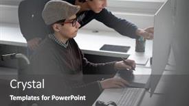  Presentation with wheelchair - Amazing PPT layouts having young-male-student-in-wheelchair backdrop and a dark gray colored foreground