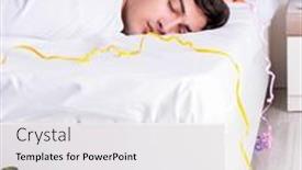  Presentation with christmas party - Amazing theme having young-man-after-the-wild backdrop and a white colored foreground