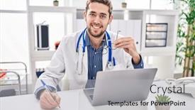  Presentation with medical laptop - 