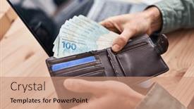  Presentation with brazil - Theme enhanced with young-man-ecommerce-business-worker background and a coral colored foreground