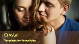  Presentation with smell - Presentation featuring young man enjoying smell background and a tawny brown colored foreground