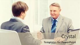 Presentation with new office - Presentation with young man having meeting background and a soft green colored foreground