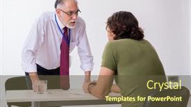  Presentation with advocate - Amazing presentation having young-man-meeting-with-advocate backdrop and a tawny brown colored foreground