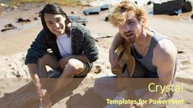  Presentation with seashore - 