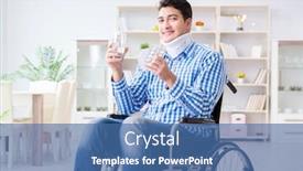  Presentation with injury - Cool new slides with young-man-suffering-from-injury and a  colored foreground