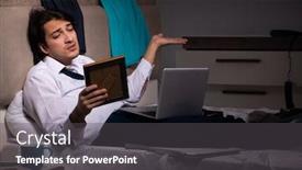  Presentation with love - Amazing slide set having young-man-suffering-from-unrequited backdrop and a dark gray colored foreground