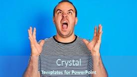  Presentation with navy blue - Colorful slides enhanced with young-man-wearing-striped-navy backdrop and a teal colored foreground