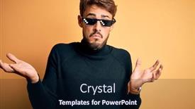  Presentation with life - Beautiful slide deck featuring young-man-wearing-thug-life backdrop and a wine colored foreground