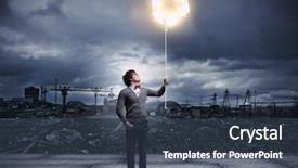  Presentation with polluted - Slide deck enhanced with black chalboard concept image empty background with lots of copy space horizontal photograph background and a dark gray colored foreground