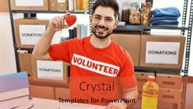  Presentation with beard - Slide deck featuring young-man-with-beard background and a red colored foreground