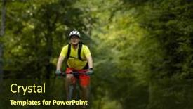 Presentation with limits - Slide set having young-man-with-his-mountain background and a tawny brown colored foreground