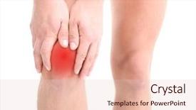  Presentation with knee pain - Audience pleasing PPT theme consisting of steel air conditioning and ventilation backdrop and a sky blue colored foreground