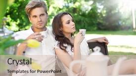  Presentation with marriage - PPT layouts featuring color triangles unusual abstract background realistic paper 3d composition with shadows and glossy elements origami concept layout background and a red colored foreground