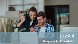  Presentation with family talking - 