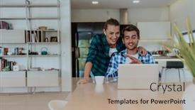  Presentation with family talking - 