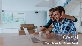  Presentation with family talking - 