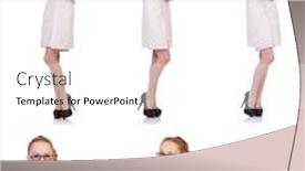  Presentation with medical student - Beautiful PPT layouts featuring young medical student with binder talking on a cell isolated o backdrop and a white colored foreground