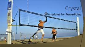  Presentation with beach volleyball - 