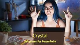  Presentation with blue night - 