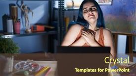  Presentation with blue night - 