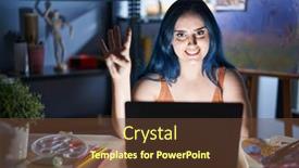  Presentation with blue night - 