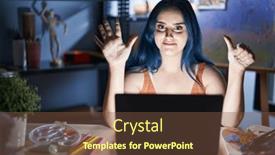  Presentation with blue night - 