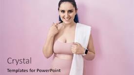  Presentation with pink blue - 