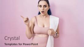  Presentation with blue pink - 