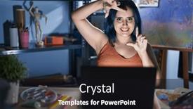  Presentation with blue night - 