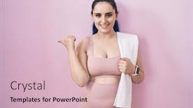  Presentation with blue pink - 